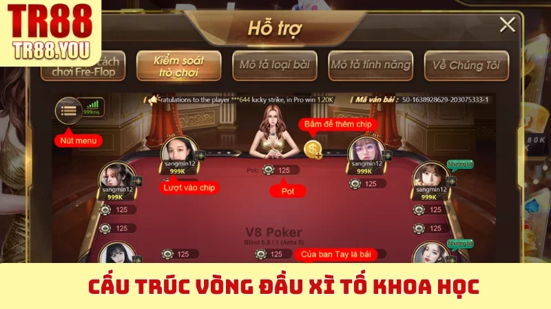 Cấu trúc vòng đầu Xì Tố khoa học