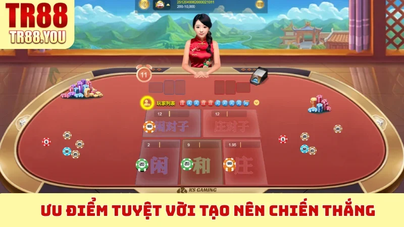 Ưu điểm tuyệt vời tạo nên chiến thắng